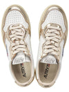 Medalist Low Top Sneakers Platinum White - AUTRY - BALAAN 3