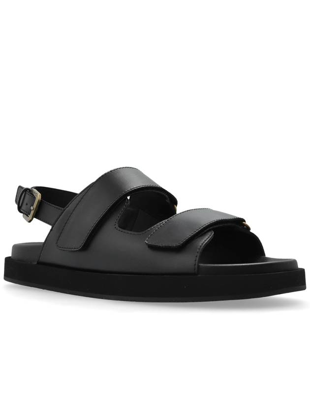 Etro Leather Sandals, Men's, Black - ETRO - BALAAN 4