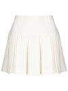 Pleated deformation skirt OW - PASSARDI - BALAAN 1