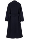 Women s Paolore Belted Coat Blue 2429016151600 012 - MAX MARA - BALAAN 5