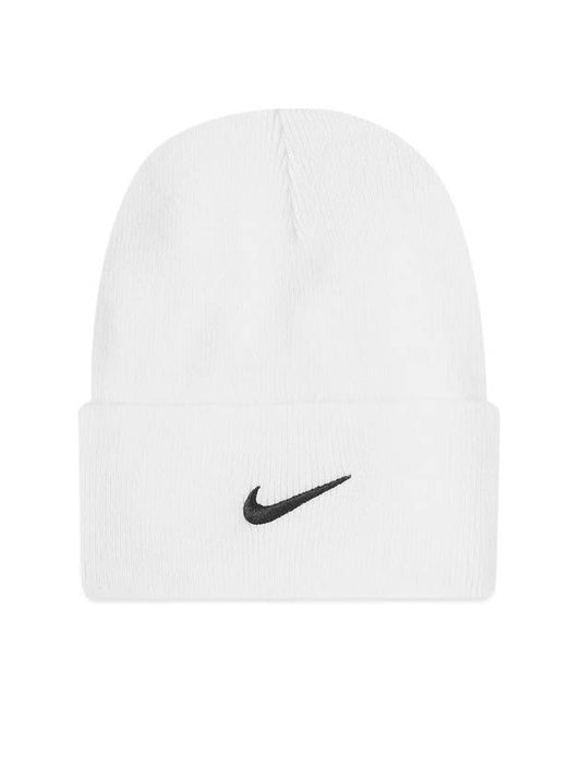 Stussy NRG Cuff Beanie White - NIKE - BALAAN.