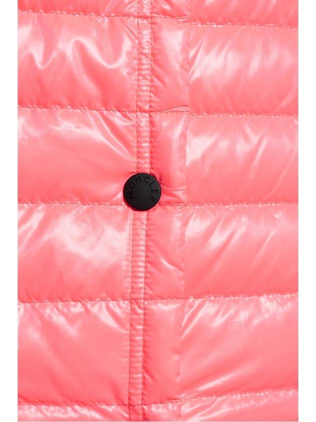 Women's Vinzier Short Down Jacket Pink - MONCLER - BALAAN 5