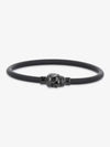 Skull Rubber Bracelet Black - ALEXANDER MCQUEEN - BALAAN 2