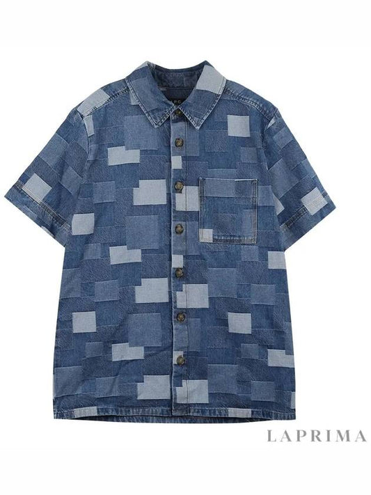 Apesce Chemisette Gill Shirt COGWH H12539 IAL - MAISON KITSUNE - BALAAN 1