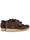 Wallabee Suede Loafers Dark Brown - CLARKS - BALAAN 2