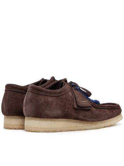 Wallabee Suede Loafers Dark Brown - CLARKS - BALAAN 2