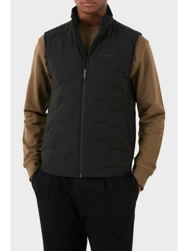 Padded detail regular fit water repellent vest - HUGO BOSS - BALAAN 1