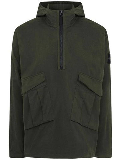 Wappen Anorak Overshirt Jacket Khaki Men 731510510 V0059 - STONE ISLAND - BALAAN 2