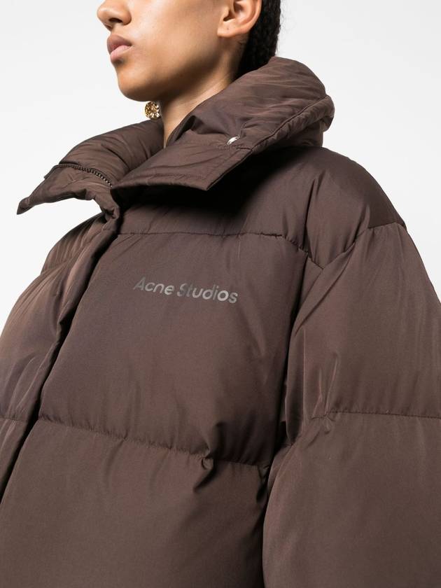 Puffer Short Padding Jacket Coffee Brown - ACNE STUDIOS - BALAAN 6