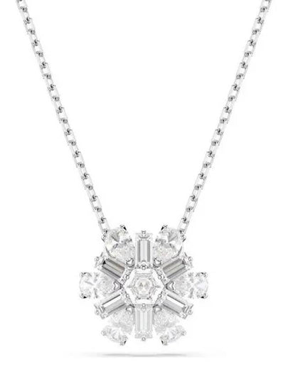 Idyllia Snowflake Necklace Silver - SWAROVSKI - BALAAN 2