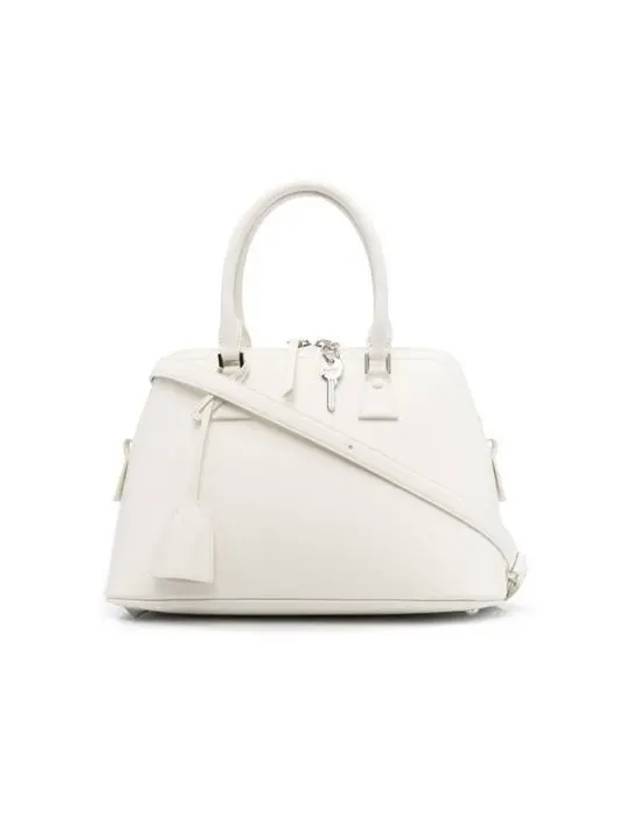 5AC Medium Tote Bag White - MAISON MARGIELA - BALAAN 6