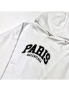 Paris logo embroidery hoodie 674986TLVL8 - BALENCIAGA - BALAAN 4