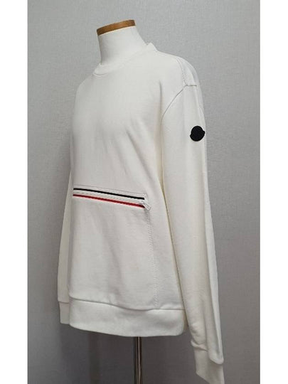 Logo three stripe zipper sweatshirt XL - MONCLER - BALAAN 2