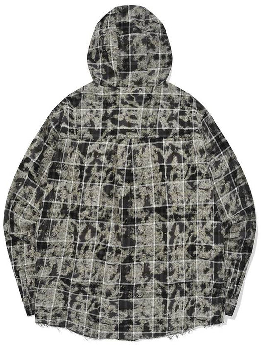 Hooded Checkered Shirt Hooded Checkered Shirt - PHOS333 - BALAAN 2