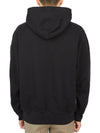 Compass Wappen Patch Cotton Hoodie Black - STONE ISLAND - BALAAN 5