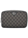 Ophidia GG Cosmetic Pouch Grey Black - GUCCI - BALAAN 2