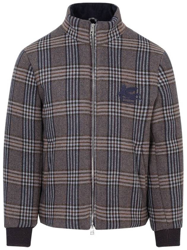 check pattern padded jacket 1S3910018 - ETRO - BALAAN 2