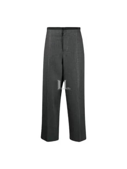 Check Pattern Straight Pants Light Navy - MARNI - BALAAN 2