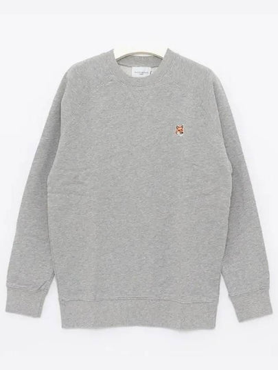 Fox Head Patch Classic Sweatshirt Grey Melange - MAISON KITSUNE - BALAAN 2