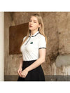 Golf Tennis Women s Round Collar T shirt White - AVAVE - BALAAN 2