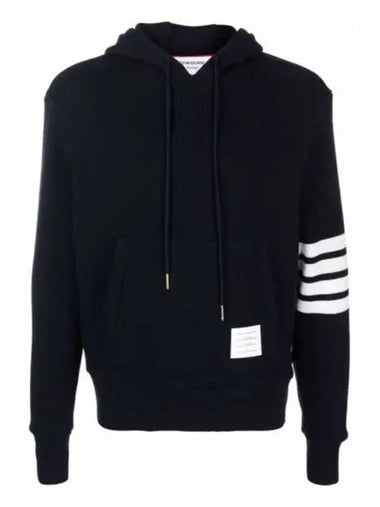 4 bar hooded jacket navy MJT324A J0012 - THOM BROWNE - BALAAN 1