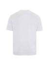 Logo Cotton Short-Sleeved T-Shirt White - BRUNELLO CUCINELLI - BALAAN 3