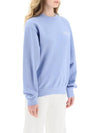 California Crew Neck Cotton Sweatshirt Light Blue - SPORTY & RICH - BALAAN 3