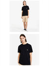 Baby Fox Patch Pocket Short Sleeve T-Shirt Black - MAISON KITSUNE - BALAAN 6