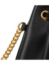 V Logo Chain Bucket Bag Black - VALENTINO - BALAAN 9