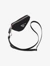 Re-Nylon Mini Pouch Bag Black - PRADA - BALAAN 2