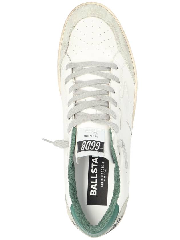 Ball Star Leather Low Top Sneakers White - GOLDEN GOOSE - BALAAN 7