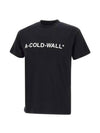 Short Sleeve T Shirt ACWMTS063 BLACK - A-COLD-WALL - BALAAN 7