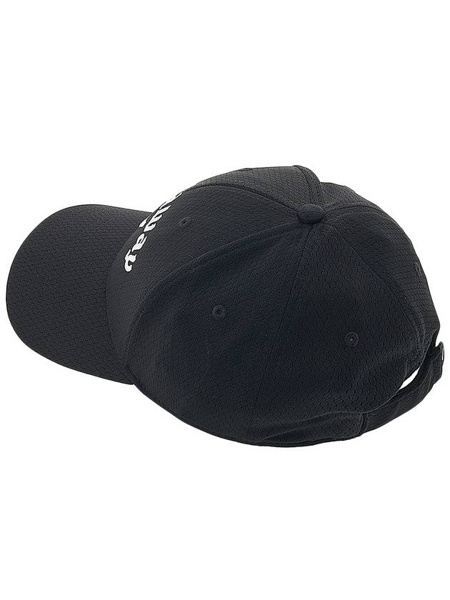 Women's Side Crest Structured Ball Cap Black - CALLAWAY GOLF - BALAAN 4