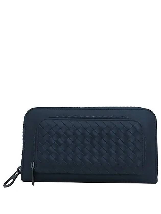 Navy long wallet - BOTTEGA VENETA - BALAAN 1