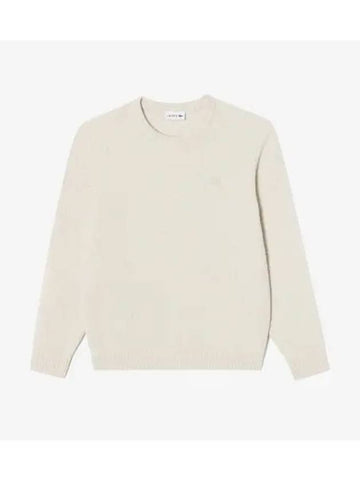 Men s Boucle Pullover Cream - LACOSTE - BALAAN 1