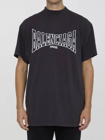 BALENCIAGA OVERSIZED T-SHIRT - BALENCIAGA - BALAAN 1