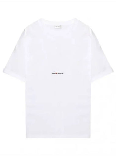 logo short sleeve t shirt - SAINT LAURENT - BALAAN 1