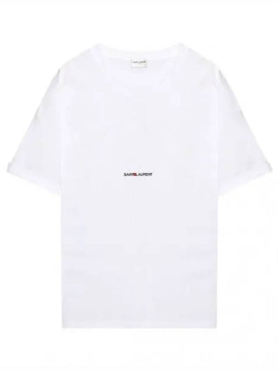 logo short sleeve t shirt - SAINT LAURENT - BALAAN 1