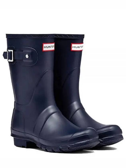 Original Matte Short Rain Boots Navy - HUNTER - BALAAN 2