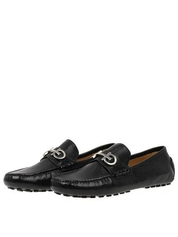 Ferragamo Gancini logo men s loafers GRAZIOSO 1019381 - SALVATORE FERRAGAMO - BALAAN 1