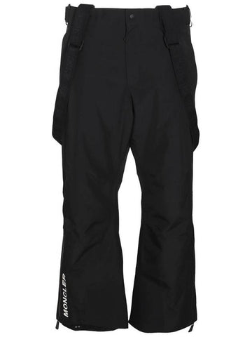 Grenoble Padded Gore Tex Ski Straight Pants Black - MONCLER - BALAAN 1