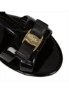 Lylia Sandals Black - SALVATORE FERRAGAMO - BALAAN 6