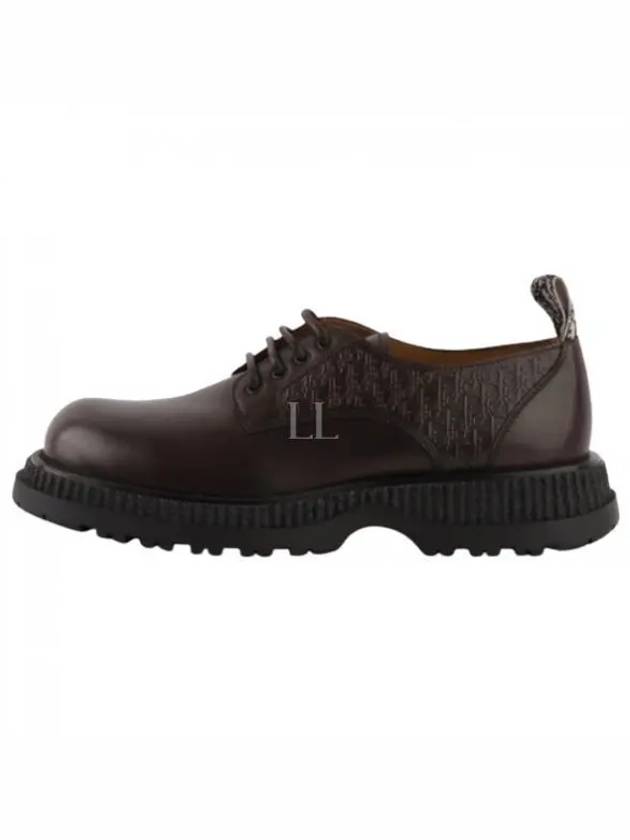 Buffalo Bossed Oblique Motif Derby Brown - DIOR - BALAAN 2