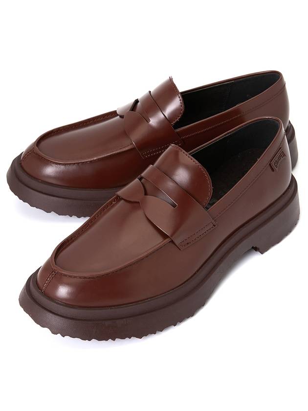 Walden Leather Loafers Burgundy - CAMPER - BALAAN 2