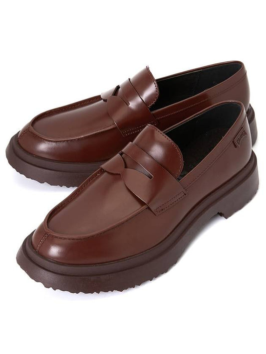 Walden Leather Loafers Burgundy - CAMPER - BALAAN 2