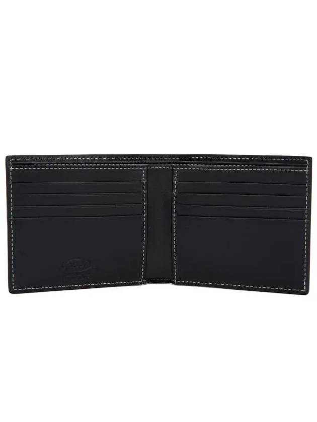 Center Stitch Half Wallet Black - TOD'S - BALAAN 5