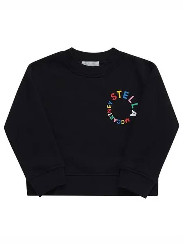 Stella McCartney TT4D00 Z0447 930 Logo Embroidery Junior Long Sleeve T shirt - STELLA MCCARTNEY - BALAAN 2