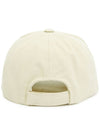 Tyron Logo Cotton Ball Cap Ecru - ISABEL MARANT - BALAAN 5