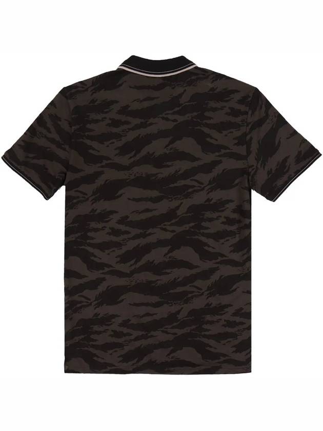 Military zebra collar neck t-shirt STEE126 - IKALOOOK - BALAAN 2