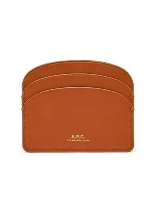 Demi Lune Card Wallet Brown - A.P.C. - BALAAN 2